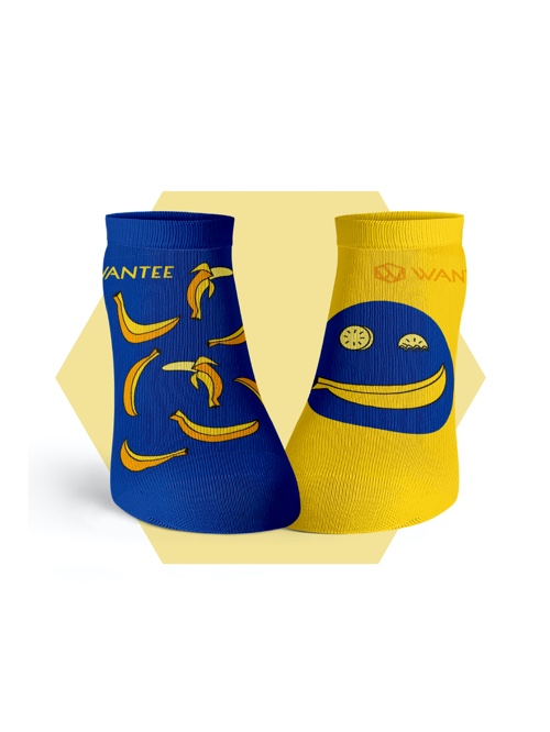 Funny Bananas Ankle Socks Wantee