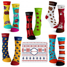 Best of Wantee Socks 5-pack gift box