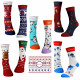 Christmas Gift Socks for Men Wantee 5-pack