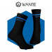 Basic Black and Blue Socks Wantee 10-pack