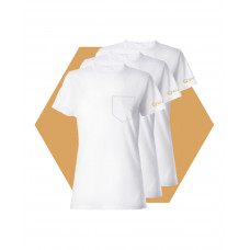Pure White Women´s T-shirt Wantee 3-pack