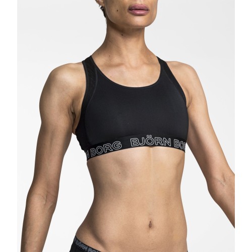 Women's Bra Björn Borg Solid Soft Black Women's Bra Björn Borg Solid Soft Black