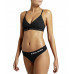 Women's Bra Björn Borg Solid Triangle Black