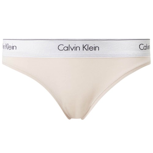 Calvin Klein Women's Panties MC Metallic-Bikini Beige Calvin Klein Women's Panties MC Metallic-Bikini Beige