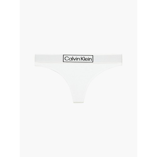 Women's Thong Calvin Klein Reimagined Heritage Thong White Women's Thong Calvin Klein Reimagined Heritage Thong White