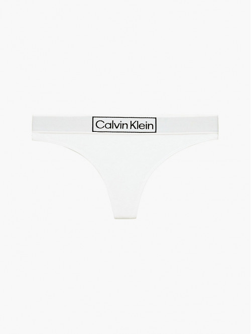 Women's Thong Calvin Klein Reimagined Heritage Thong White