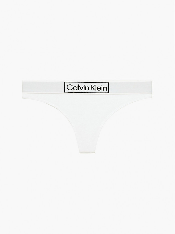 Women's Thong Calvin Klein Reimagined Heritage Thong White