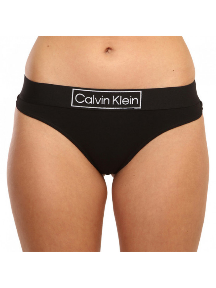 Women's Thong Calvin Klein Reimagined Heritage Thong Black