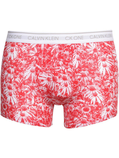 Calvin Klein Men's Boxers CK One Daisies Red and White