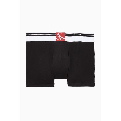 Calvin Klein Men's Boxers CK ONE Red Logo Black Calvin Klein Men's Boxers CK ONE Red Logo Black