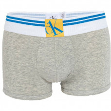 Calvin Klein Men's Boxers CK ONE Yellow Logo Gray