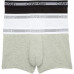 Men's Calvin Klein Cooling Trunk Boxers White, Grey, Black 3-Pack