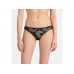 Calvin Klein Women's Lily Lace Bikini Panties - Black Lace