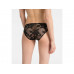 Calvin Klein Women's Lily Lace Bikini Panties - Black Lace