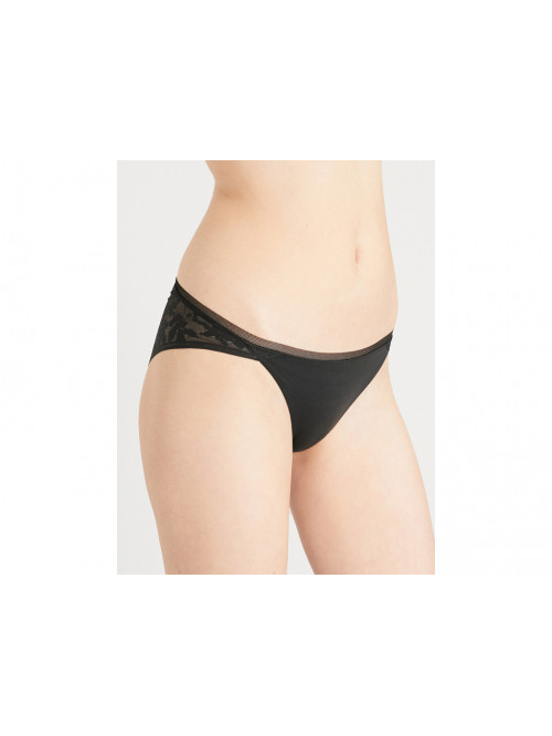 Calvin Klein Perfectly Fit Botanical Bikini Women's Panties Black