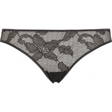 Calvin Klein Women's Lily Lace Bikini Panties - Bl...