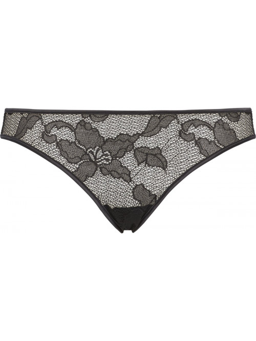 Calvin Klein Women's Lily Lace Bikini Panties - Black Lace
