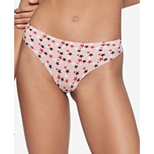 Calvin Klein Bottoms Up Refresh Bikini Women's Panties Pink with Stars Calvin Klein Bottoms Up Refresh Bikini Women's Panties Pink with Stars