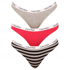 Calvin Klein Women's Carousel Bikini Panties Dark ...