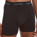 Men's Calvin Klein Cotton Stretch Boxers Black-Blue, Green, Purple 3-Pack