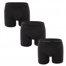 Men's Calvin Klein Cotton Stretch Boxers Black-Blu...