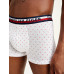 Tommy Hilfiger Men's Boxer Briefs Color Printed White, Green 2-Pack