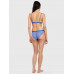 Women's Tommy Hilfiger Original Lace-Unlined Lace Triangle Print Bra Blue