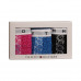 Women's Lace Panties Tommy Hilfiger Full Lace Bikini 3-Pack Multicolor - Pink, Black, Blue