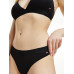 Women's Tommy Hilfiger SEACELL-Tonal Logo Waistband Thong Black