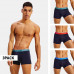 Men's Boxer Briefs Tommy Hilfiger Premium Essentials WB Trunk Dark Blue with Colorful Waistband 3-Pack