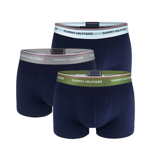 Tommy Hilfiger Premium Essentials Trunks blue 3-pack Tommy Hilfiger Premium Essentials Trunks blue 3-pack