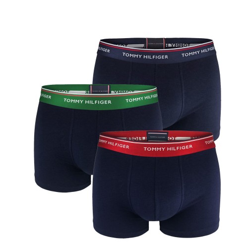 Tommy Hilfiger Premium Essentials Trunks Blue 3-pack Tommy Hilfiger Premium Essentials Trunks Blue 3-pack