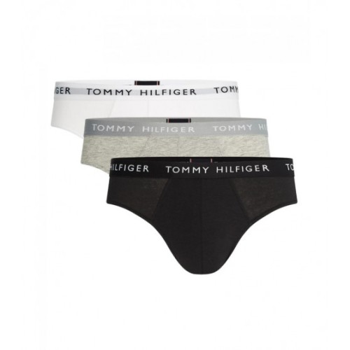 Men's Briefs Tommy Hilfiger Grey, White, Black 3-Pack Men's Briefs Tommy Hilfiger Grey, White, Black 3-Pack