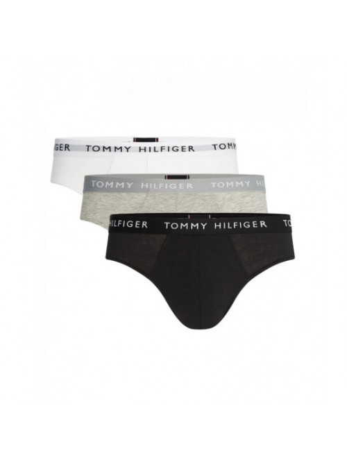 Men's Briefs Tommy Hilfiger Grey, White, Black 3-Pack