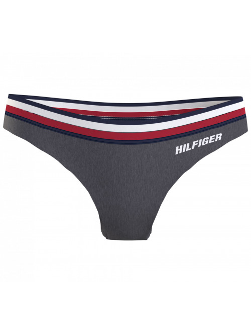 Women's Tommy Hilfiger Modern Signature Tape Bikini Grey