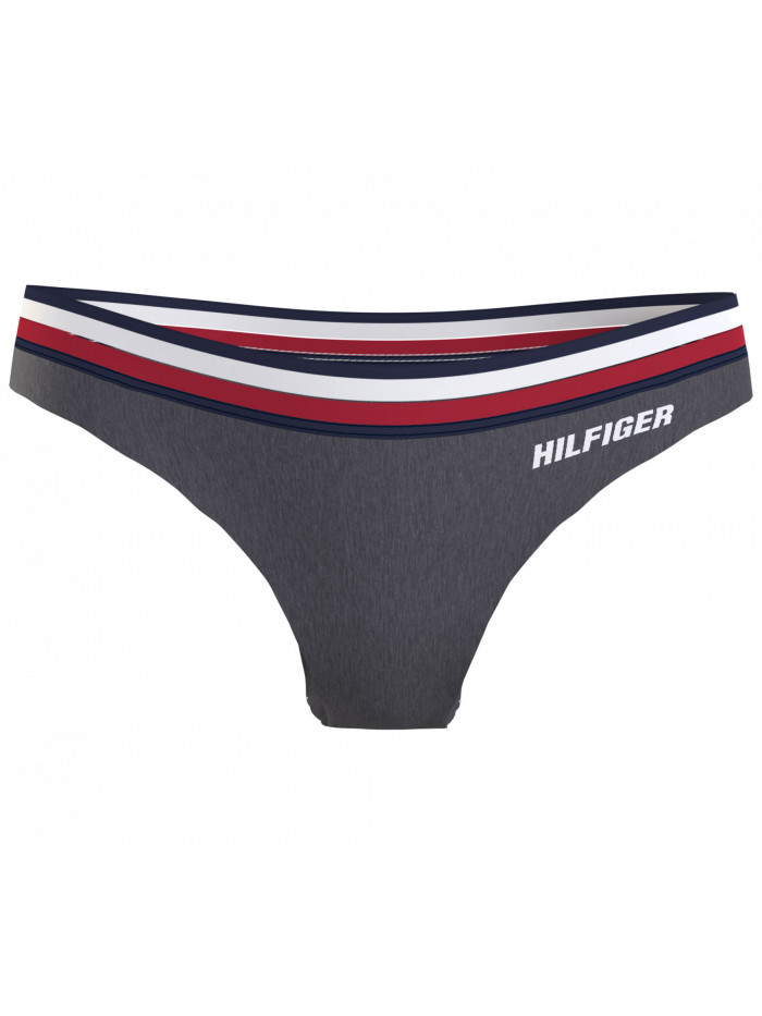 Women's Tommy Hilfiger Modern Signature Tape Bikini Grey