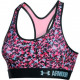 Women's Under Armour MID Printed Sports Bra Pink