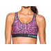 Women's Under Armour MID Printed Sports Bra Pink