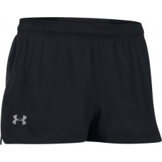 Men's Under Armour Launch Split Shorts Black Men's Under Armour Launch Split Shorts Black