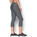 Women's Under Armour HG Capri Compression 3/4 Leggings Gray