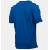  Men's Loose Under Armour Left Chest Logo Tee Blue