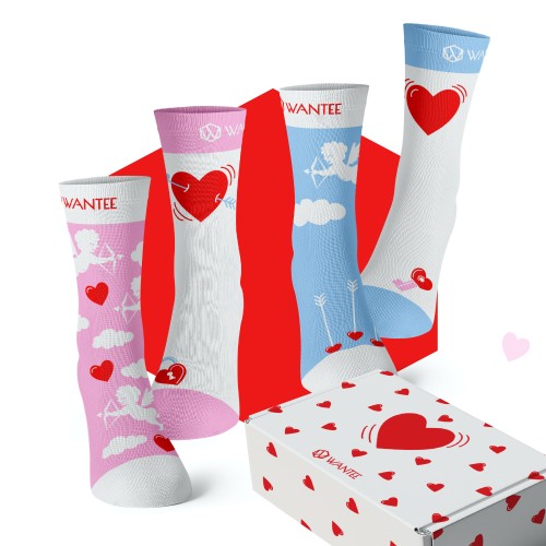 Valentine's Gift Love Socks for Couples Wantee Valentine's Gift Love Socks for Couples Wantee