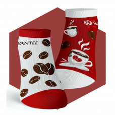 Coffee Ankle Socks Wantee