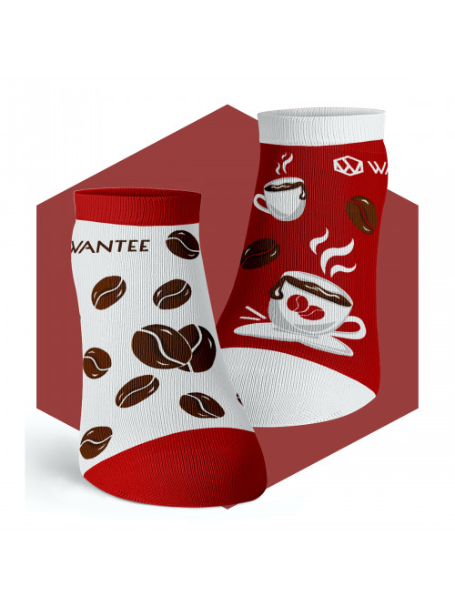 Coffee Ankle Socks Wantee