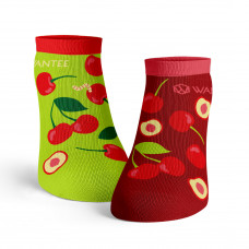 Juicy Cherries Ankle Socks