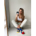 Crazy Pizza Socks Wantee