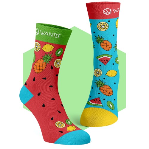 Exotic Fruit Socks Wantee Exotic Fruit Socks Wantee