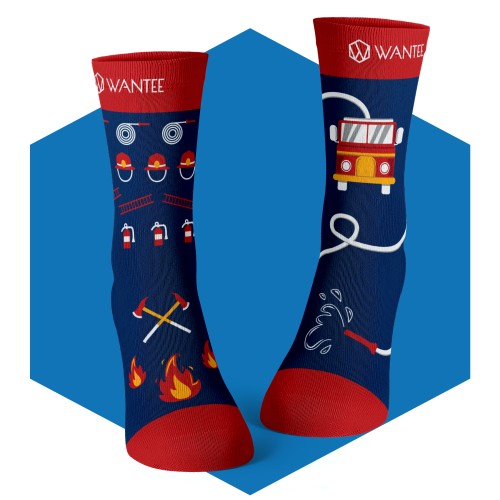 Firefighter Socks Wantee Firefighter Socks Wantee