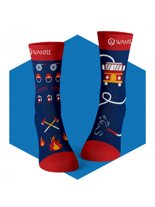 Firefighter Socks Wantee