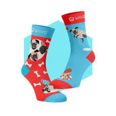 Playful Dogs Socks Wantee